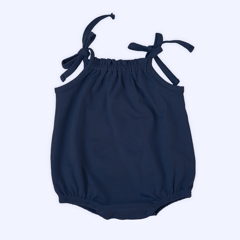 Pañalero de Lazos Azul Cielo - body para bebe Mae & Mini