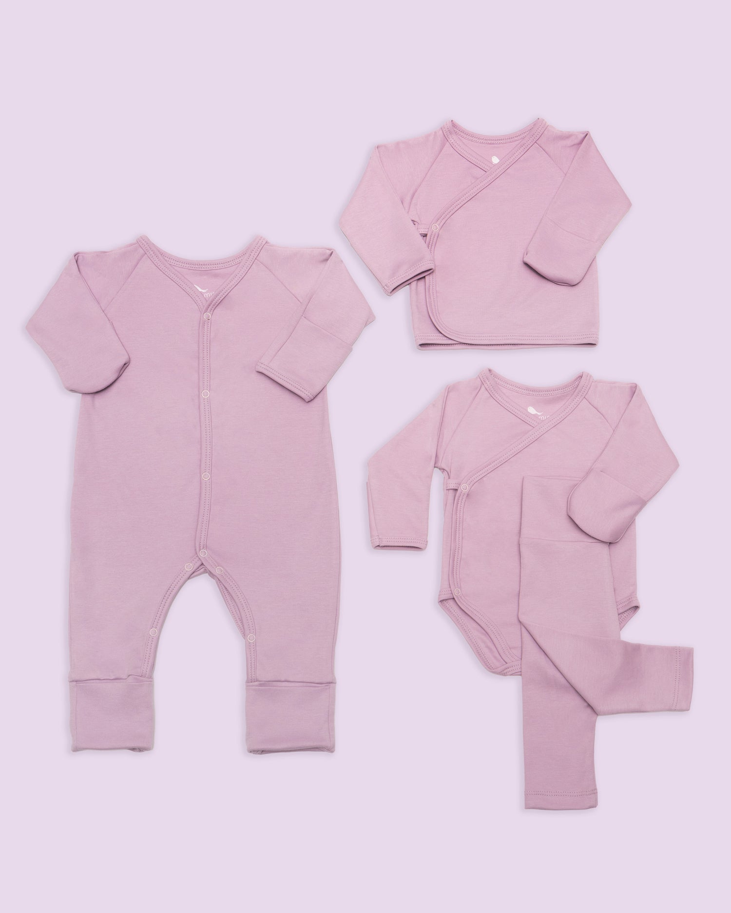 Set Esenciales en color Lavanda- set de regalo para bebe