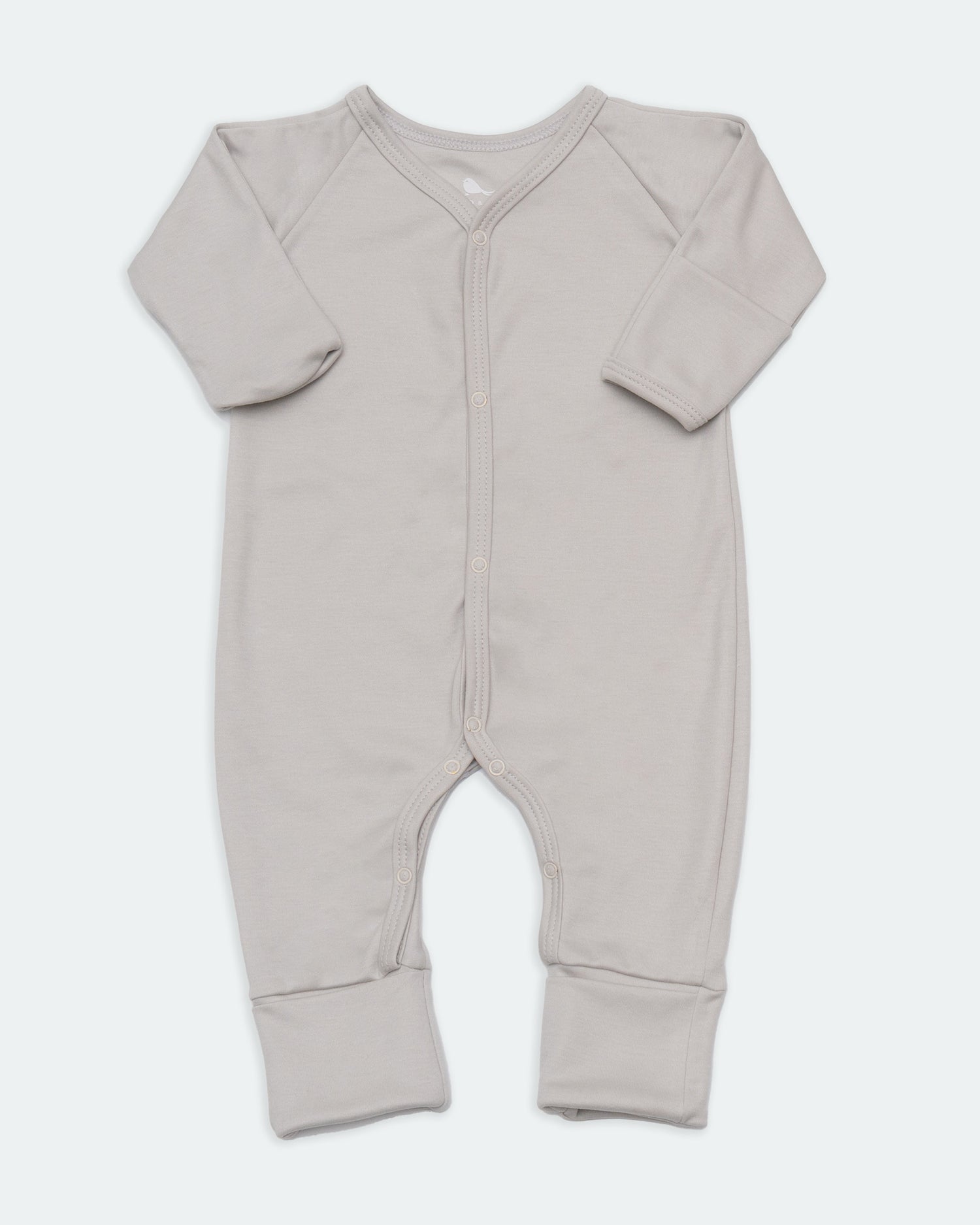 Mameluco en color Gris Perla mameluco para bebe