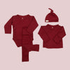 Set Preemie - set de regalo para bebe de algodon pima Mae & Mini