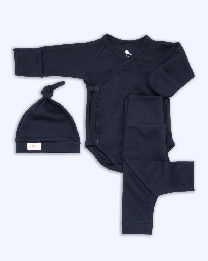[mm-color:Azul Marino] Set Bienvenido a Casa en color Amarillo Bebé - set de regalo para bebe