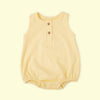 Pañalero de Botones en Amarillo Bebe - ropa organica para bebe