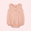 Pañalero de Botones Rosa Bebe - body para bebe Mae & Mini