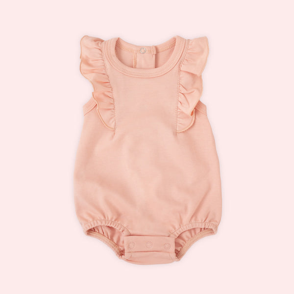 Pañalero de Olanes color Rosa Nube - Mae & Mini