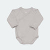 Pañalero Envolvente Gris - body para bebe Mae & Mini