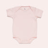 Pañalero Manga Corta Rosa Bebe - body para bebe Mae & Mini