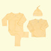 Set Preemie Amarillo Bebe - set de regalo para bebe Mae & Mini