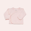 Top Cruzado Rosa Bebe - playera para bebe Mae & Mini