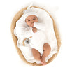 Pañalero Envolvente en Blanco Nube - ropa organica para bebe