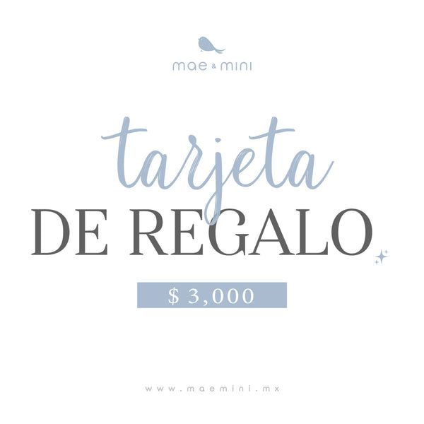 Tarjeta de Regalo - Mae & Mini