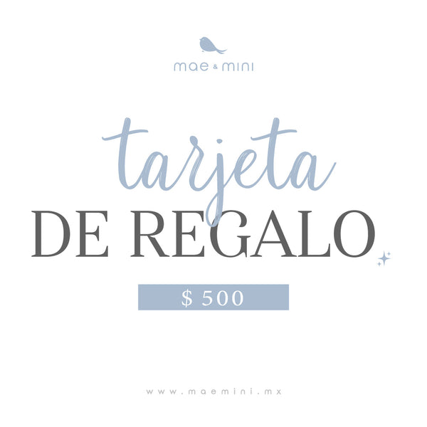 Tarjeta de Regalo - Mae & Mini