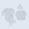 Set Preemie Azul Cielo - set de regalo para bebe Mae & Mini